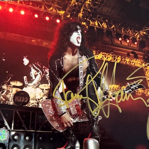 Paul Stanley Original Autographed 8x10 Photo (COA)