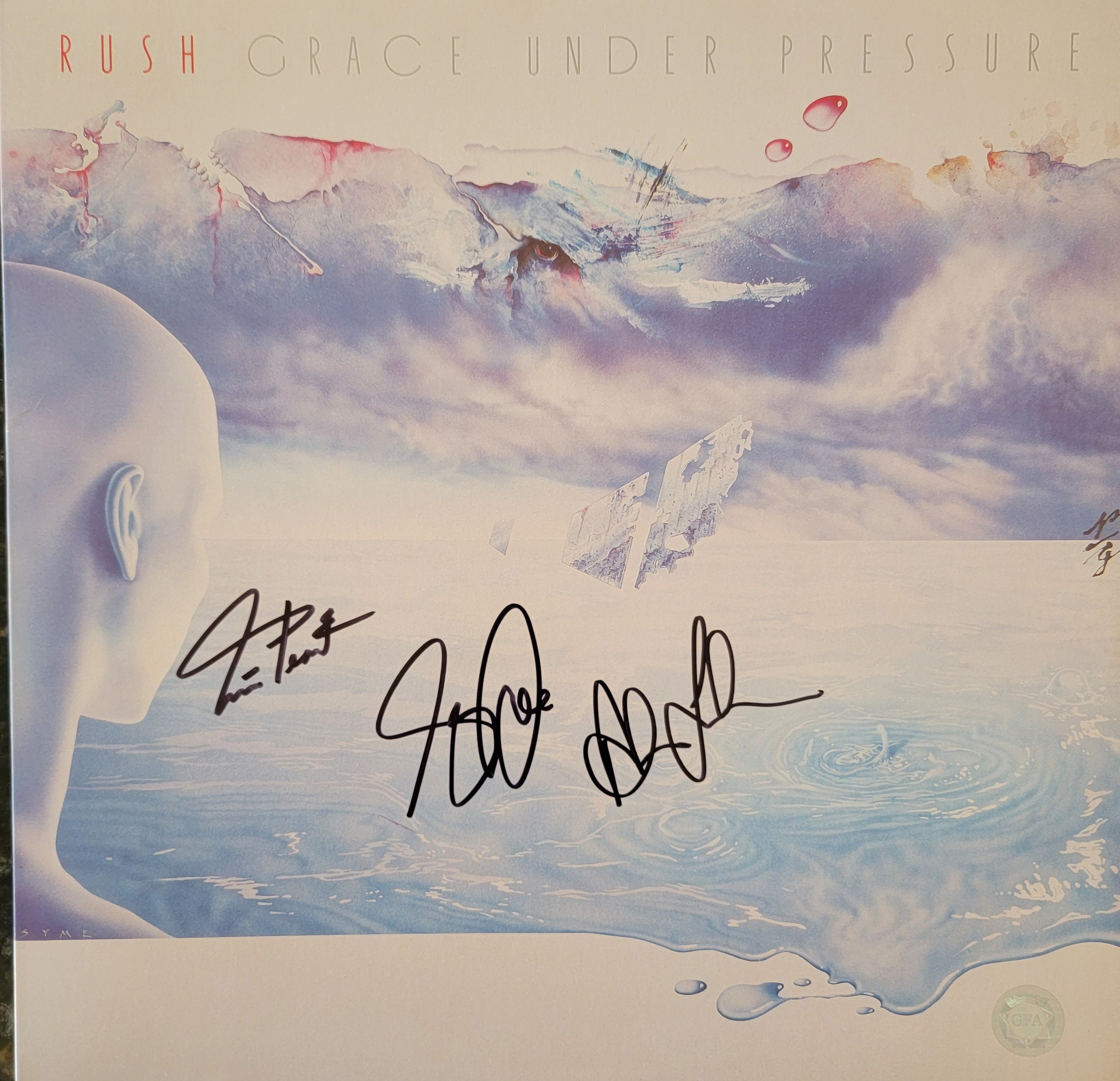 Rush Autographed 