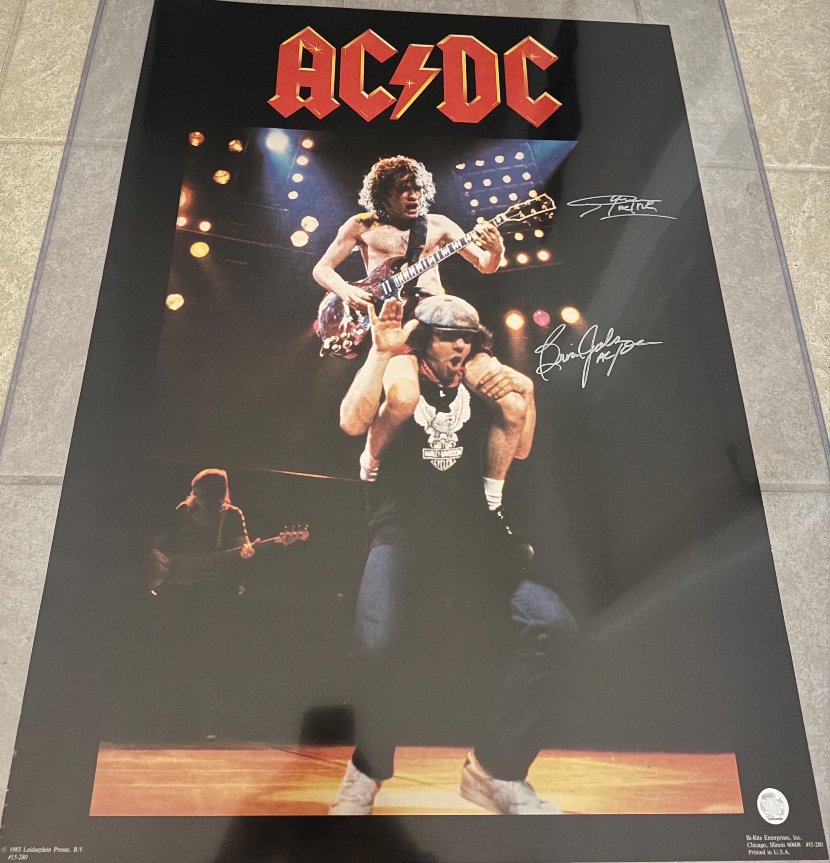 Acdc Signed Vinyl - Etsy