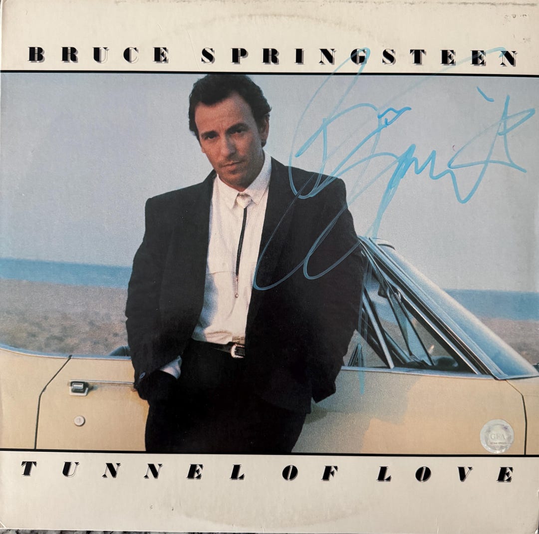 Bruce Springsteen Original Autographed 