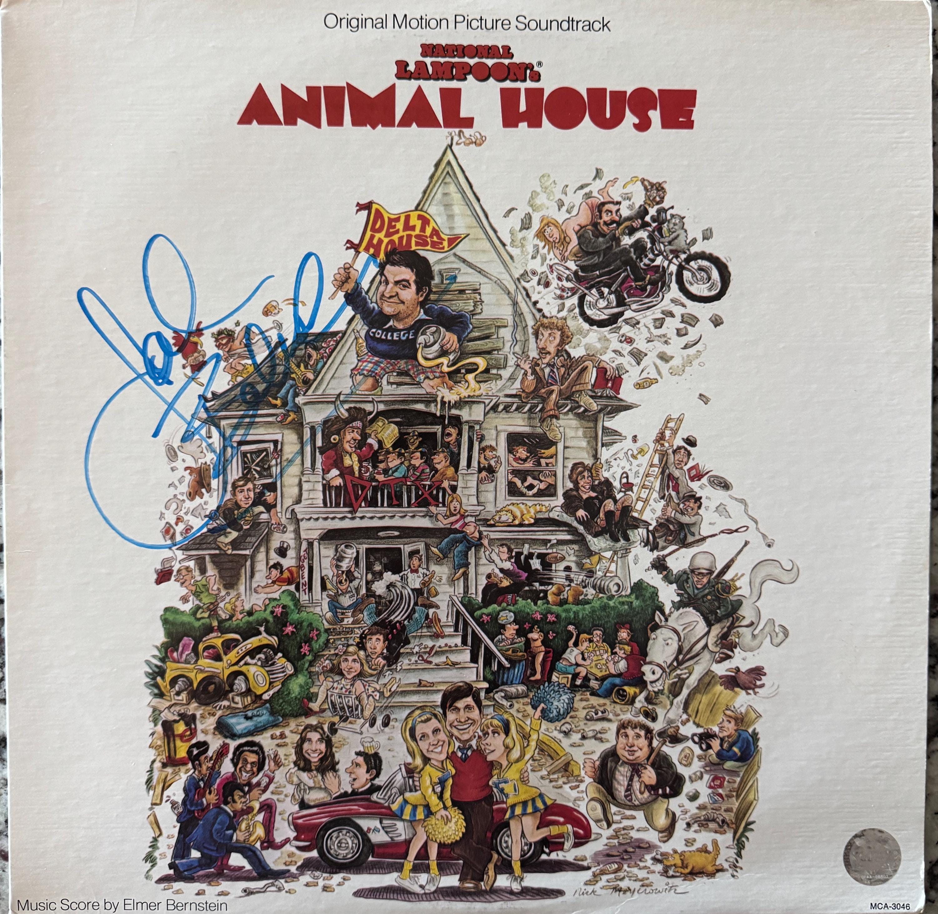 John Belushi “animal House” Original Autographed Soundtrack (COA) - Etsy, image size:3000x2923