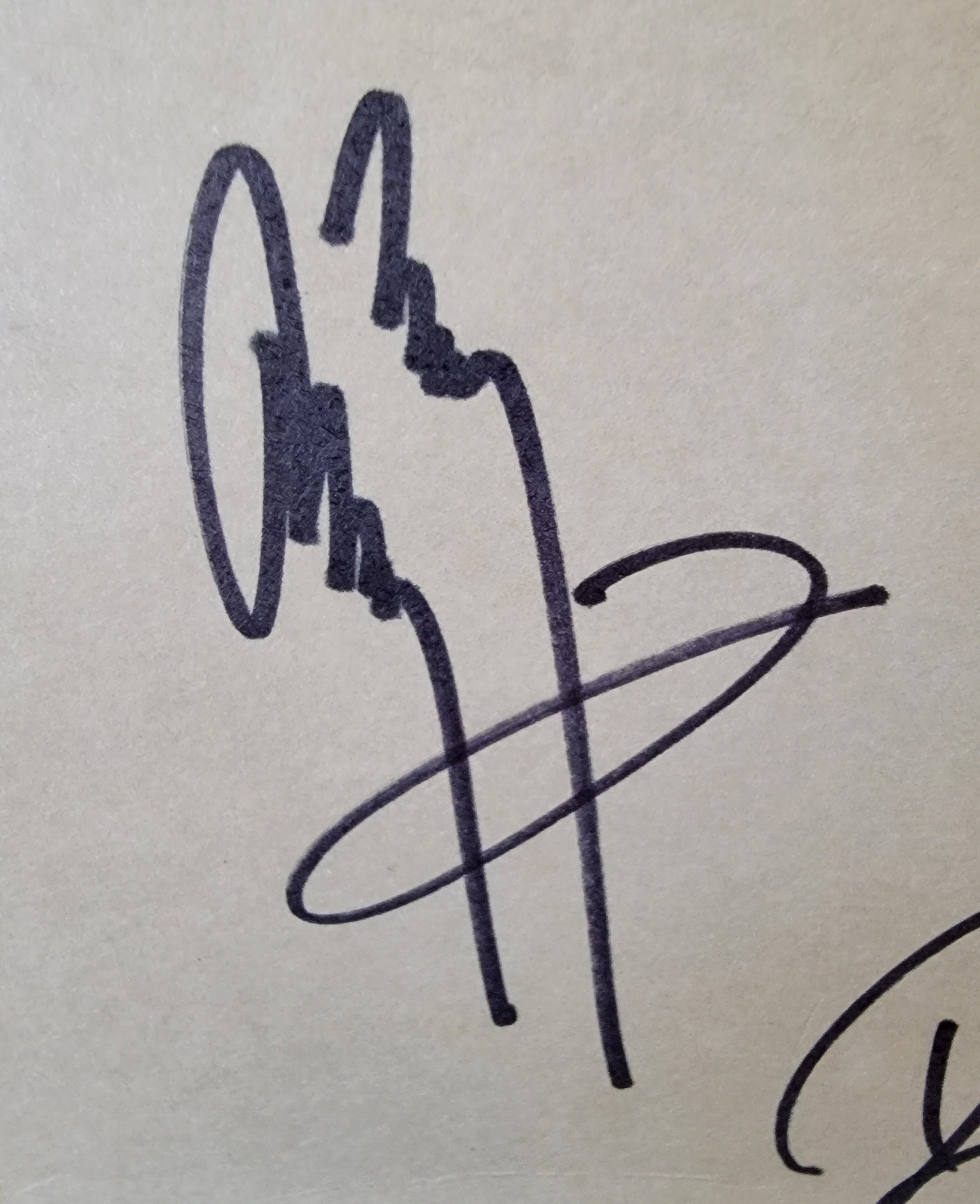 その他 Autograph Ayrton Senna Signed Book The Hard Edge Of Genius By