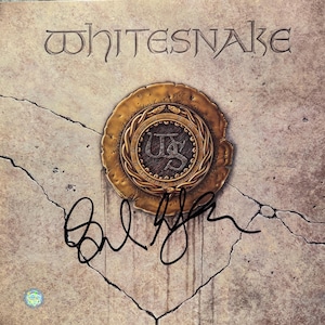 デイヴィッド・カヴァデールとスティーヴ・ヴァイ　サインcd whitesnake Whitesnake Autograph Album - Etsy