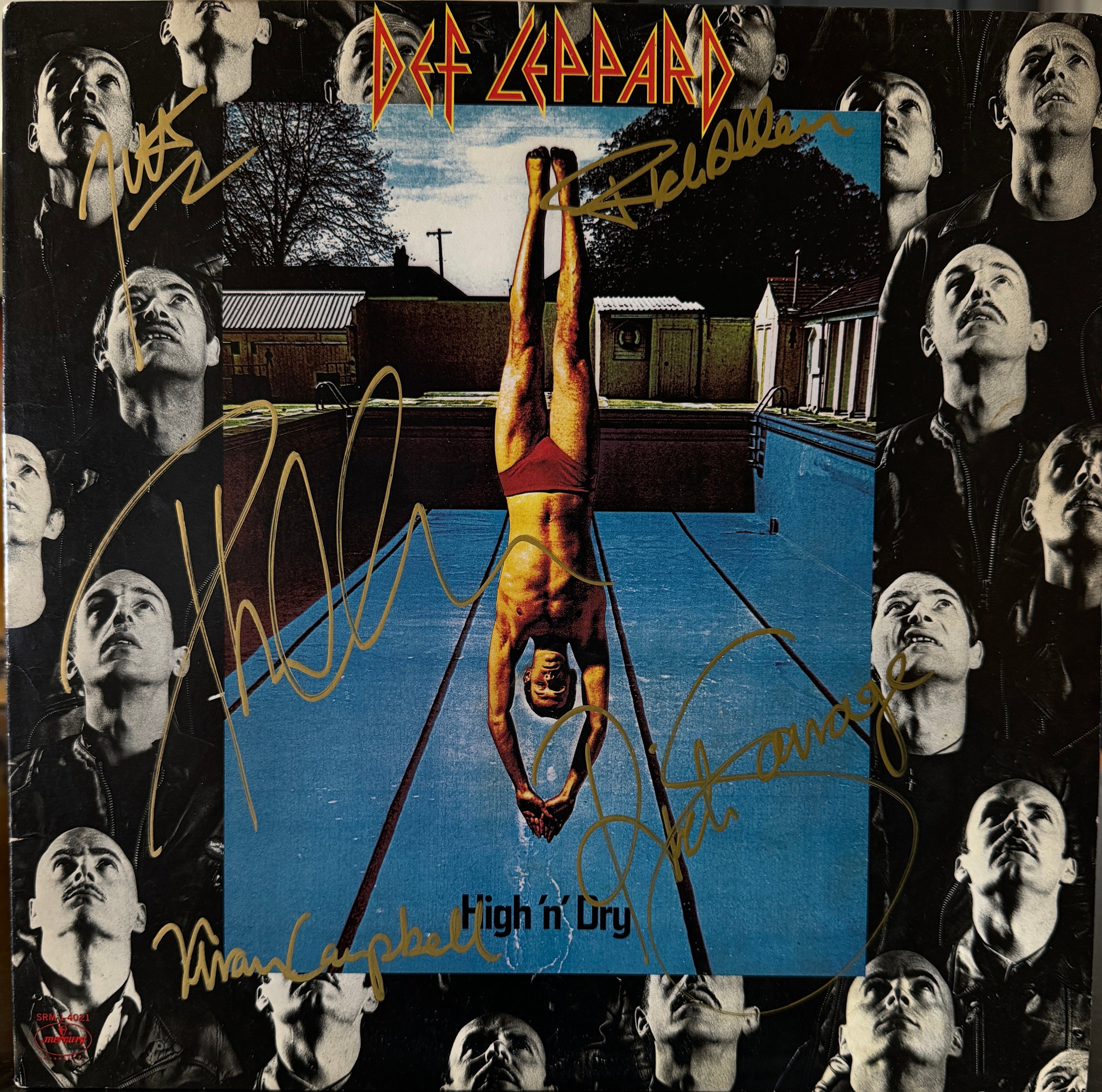 Def Leppard Original Autographed 