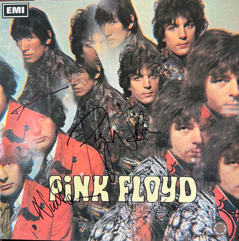 Pink Floyd Original Autographed 