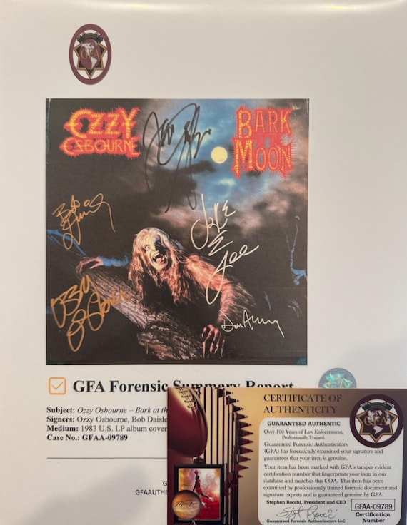 セール廉価 Ozzy Osbourne オジーオズボーン「BARK AT THE MOON」月に
