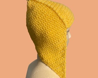 Gorro de plátano de ganchillo listo para usar** Unisex