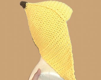 Gorro de plátano de ganchillo hecho a medida, unisex, inclusivo