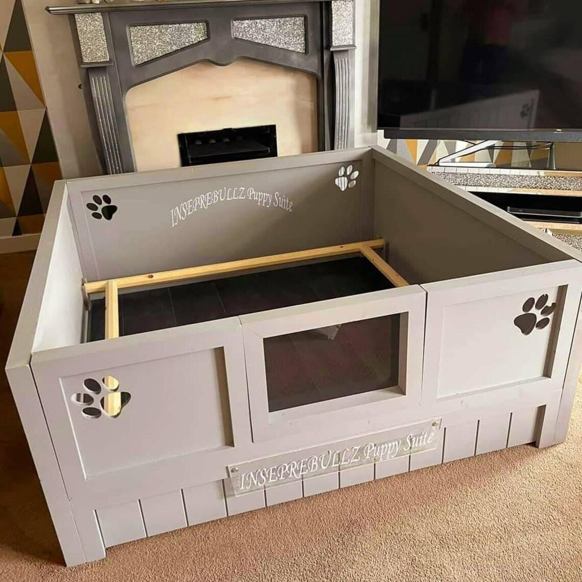 Whelping bed luxury & collapsible Etsy