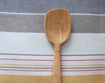 Cherry Spoon, Hand Carved and Handmade, Reclaimed Wood, Eating Spoon, Wooden Utensil, Great Gift, Made with Only Hand Tools