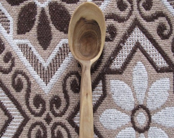 Walnut Spoon, Hand Carved and Handmade, Reclaimed Wood, Cooking Spoon, Scoop Spoon Wooden Utensil, Great Gift, Made with Only Hand Tools