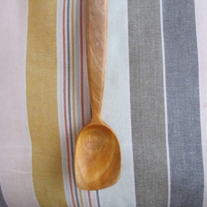 Cherry Spoon, Hand Carved and Handmade, Reclaimed Wood, Eating Spoon, Cooking spoon, Wooden Utensil, Great Gift, Made with Only Hand Tools