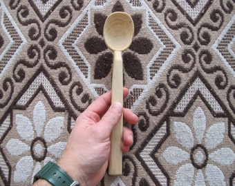 Walnut Spoon, Hand Carved and Handmade, Reclaimed Wood, Cooking Spoon, Wooden Utensil, Great Gift, Made with Only Hand Tools