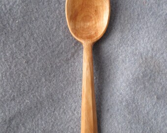 Birch Spoon, Hand Carved and Handmade, Reclaimed Wood, Eating Spoon, Wooden Utensil, Great Gift, Made with Only Hand Tools