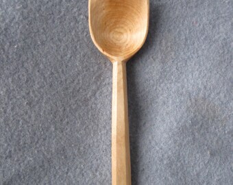 Birch Spoon, Hand Carved and Handmade, Reclaimed Wood, Eating Spoon, Wooden Utensil, Great Gift, Made with Only Hand Tools