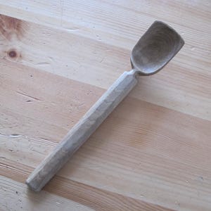 English Walnut Spoon, Hand Carved and Handmade, Reclaimed Wood, Cooking Spoon, Wooden Utensil, Great Gift, Made with Only Hand Tools