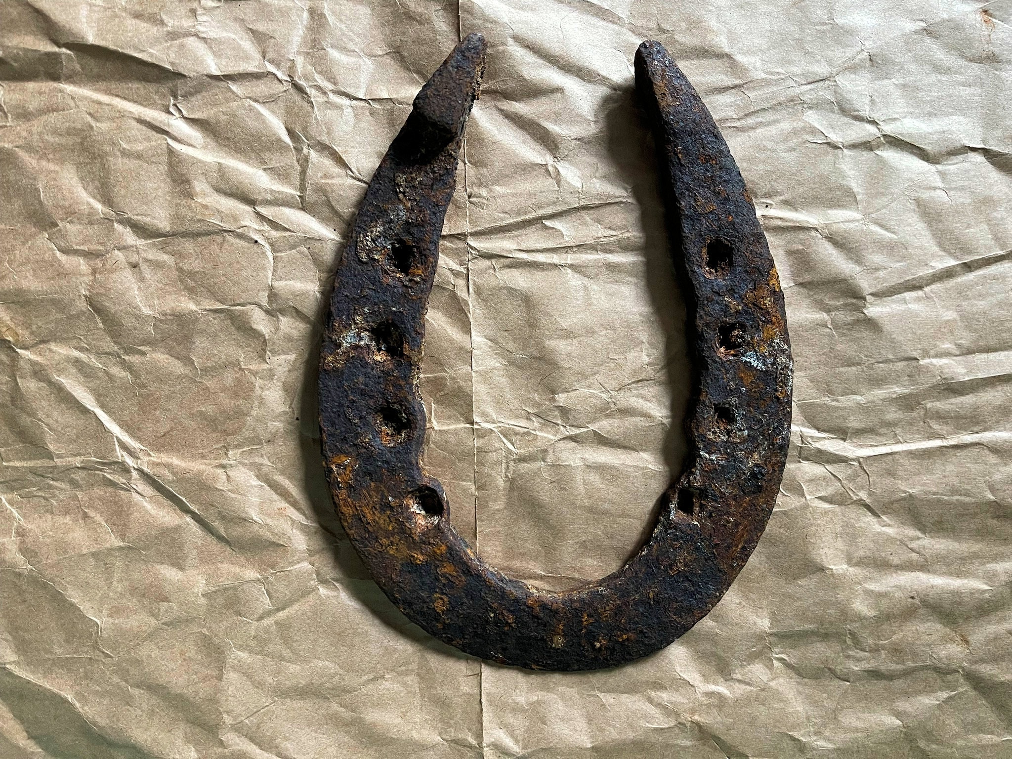 Vintage Horseshoe Pitching, 4 Horse Shoes Lawn Game, 2.35 Lbs 2 Pairs  Horseshoes, Yard Game, Summer Party Game Horseshoe Toss 