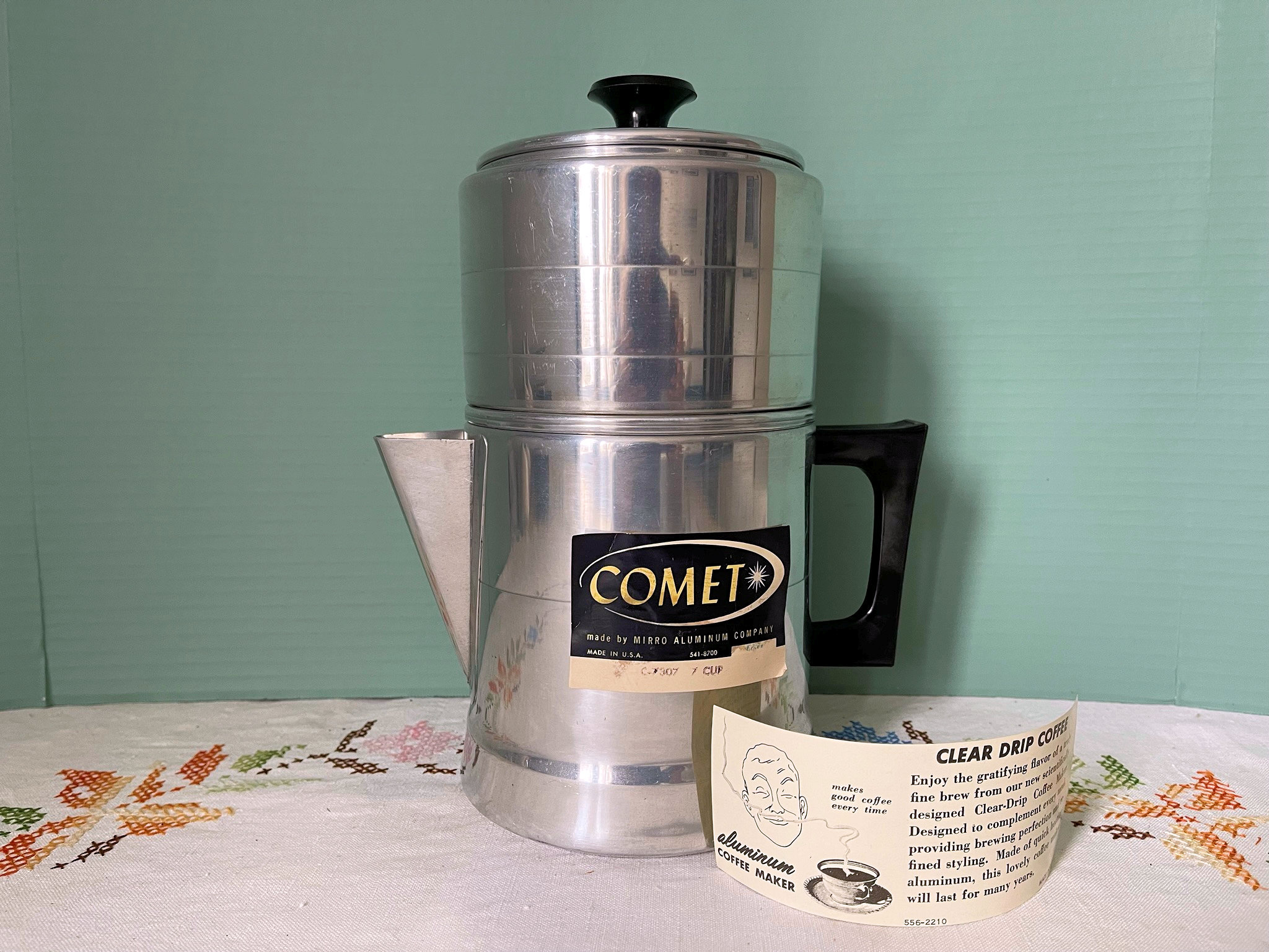 Is it safe to make coffee in an aluminum coffee maker?