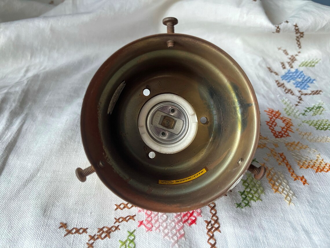 Vintage jala jar exterior claro vidrio luz luminaria Vintage jala jar exterior claro vidrio luz luminaria