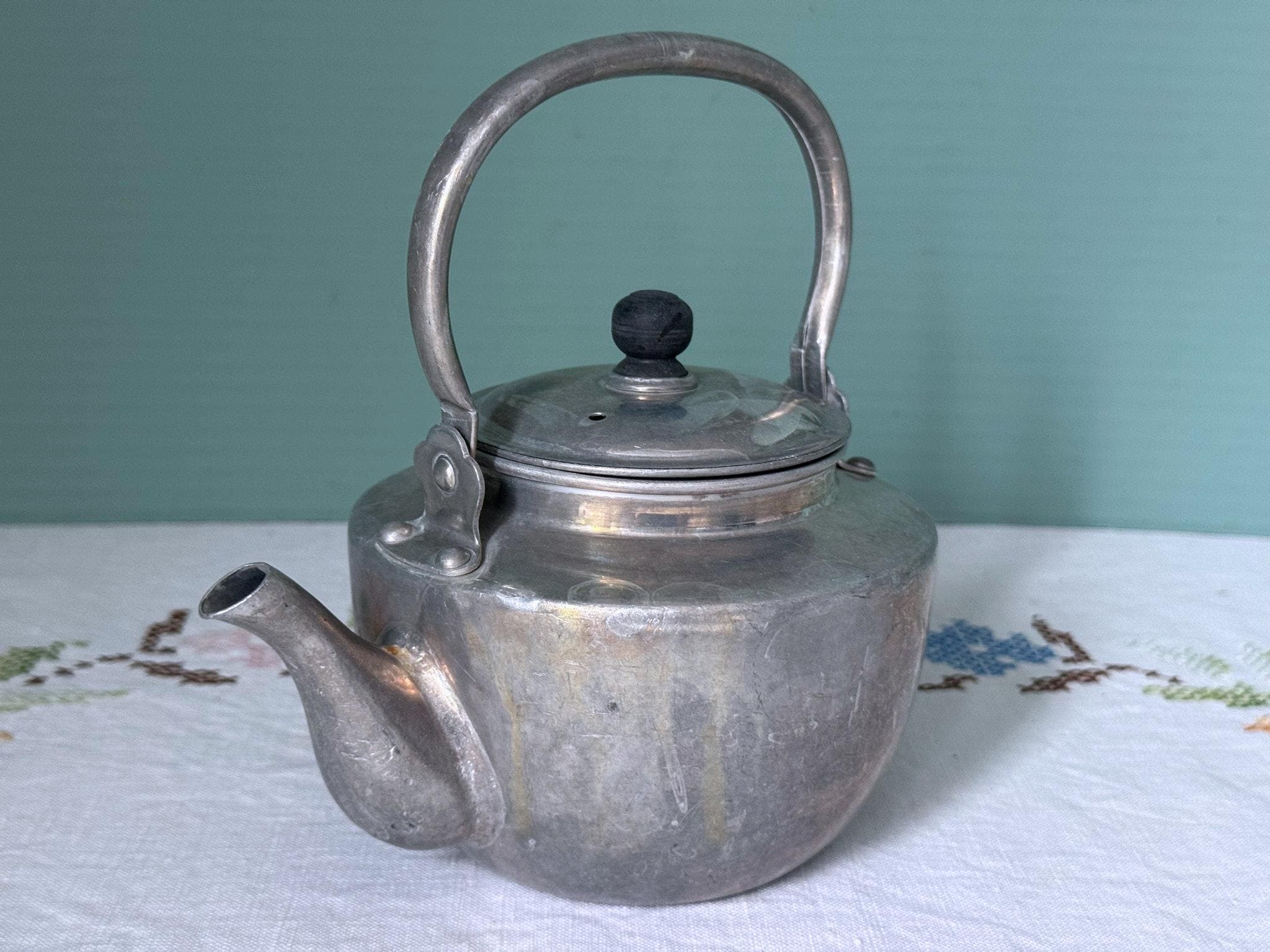 Vintage Aluminum Teapot Made in Japan - Etsy
