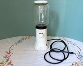 Vintage Coffee Mill Hobart Kitchen Aid Model A-9 Light Pink Fine, Coarse Grinder Working Condition- Made in USA