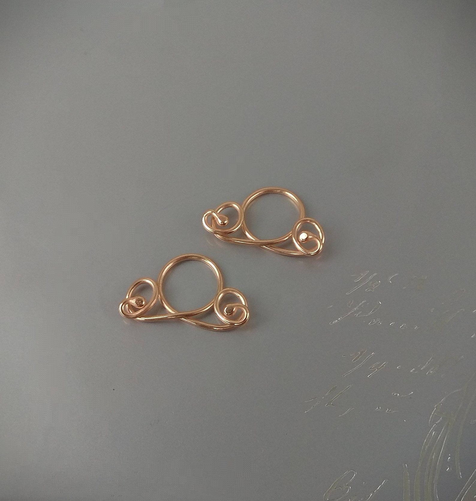 Gold Plated Fake Piercing 14 Karat GOLD PLATED Over 925 Solid - Etsy