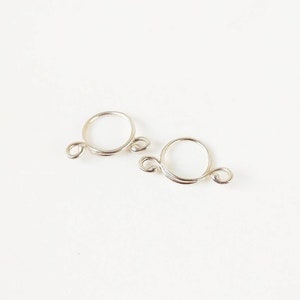Nipple noose Non Pierrcing Silver Nipple Rings Sterling silver jewelry image 5