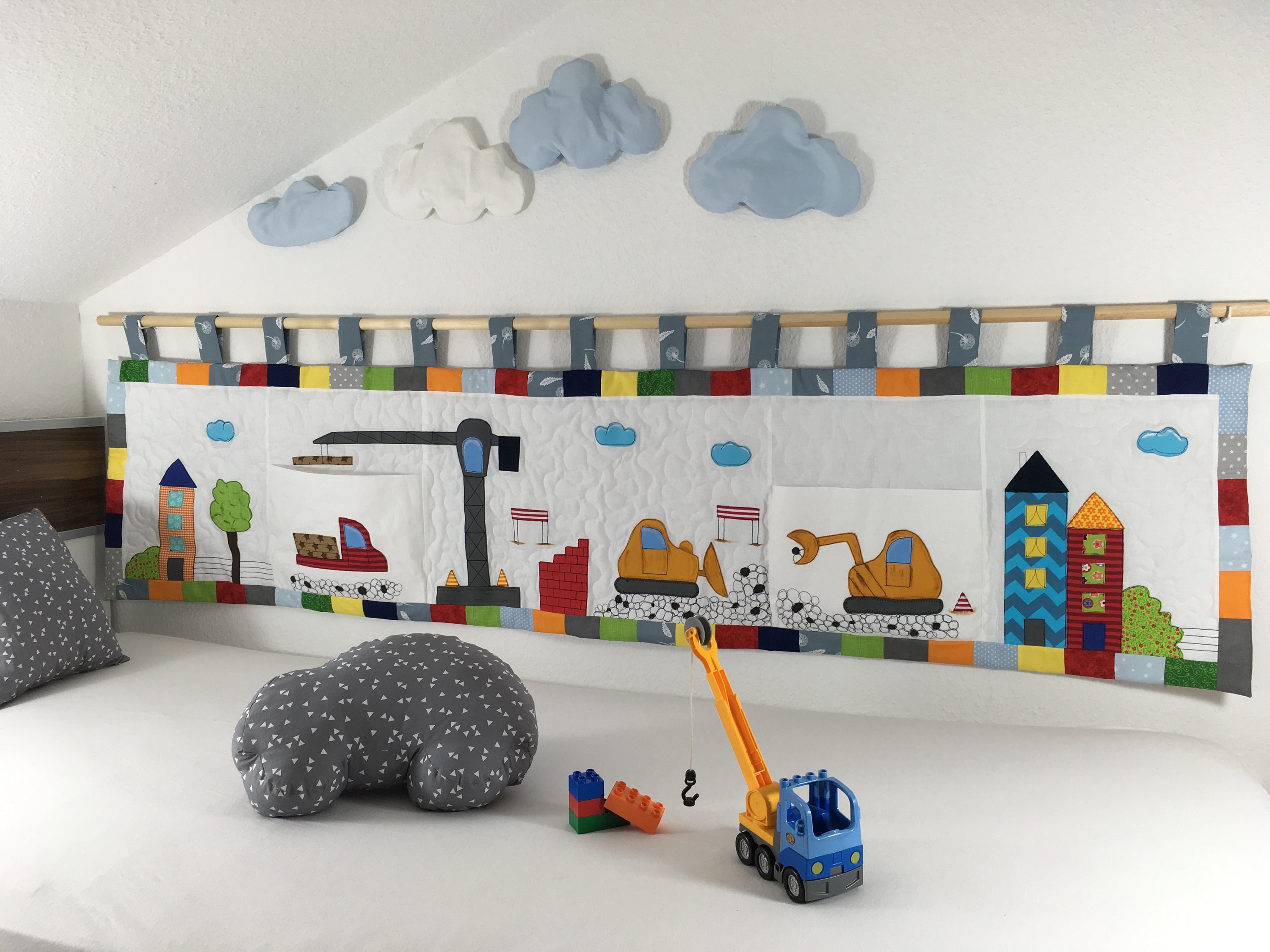 Wandschutz für das Kinderbett 200cm - .de