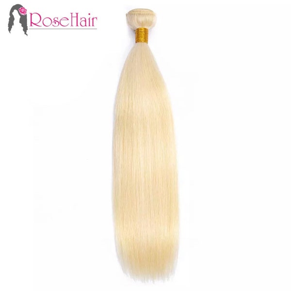 Blonde 613 Brazilian Virgin Remy Straight Human Hair Weave Bundle – Grade 12A -1 Piece/100g