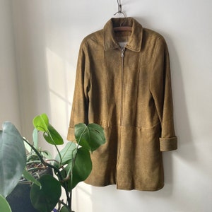 Veste en cuir à capuche ADAMO, fabriquée en Turquie par Dermod, finition antique dorée/marron, magnifique !
