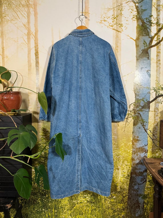 90's Sunbelt Oversized Denim Jacket, Medium wash,… - image 9