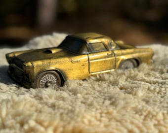 1974 Tirelire T-Bird en laiton, tirelire, Banthrico INC, Chicago, États-Unis