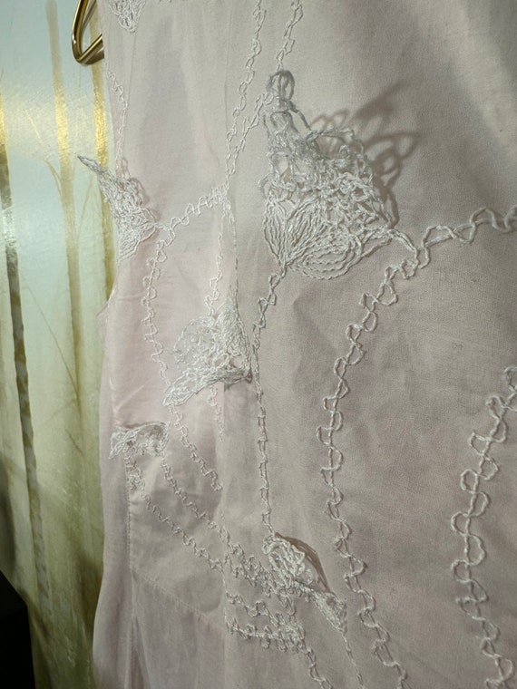 Vtg Emporio Armani sweet sixteen dress, soft pink… - image 4