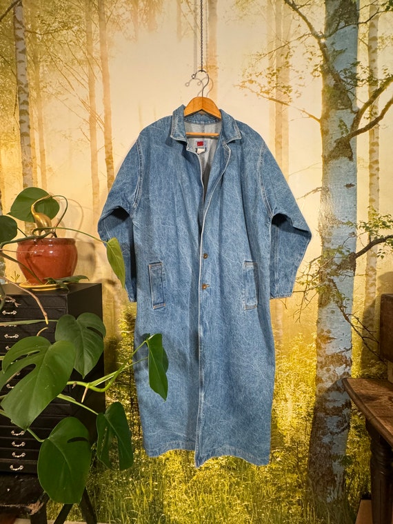 90's Sunbelt Oversized Denim Jacket, Medium wash,… - image 2
