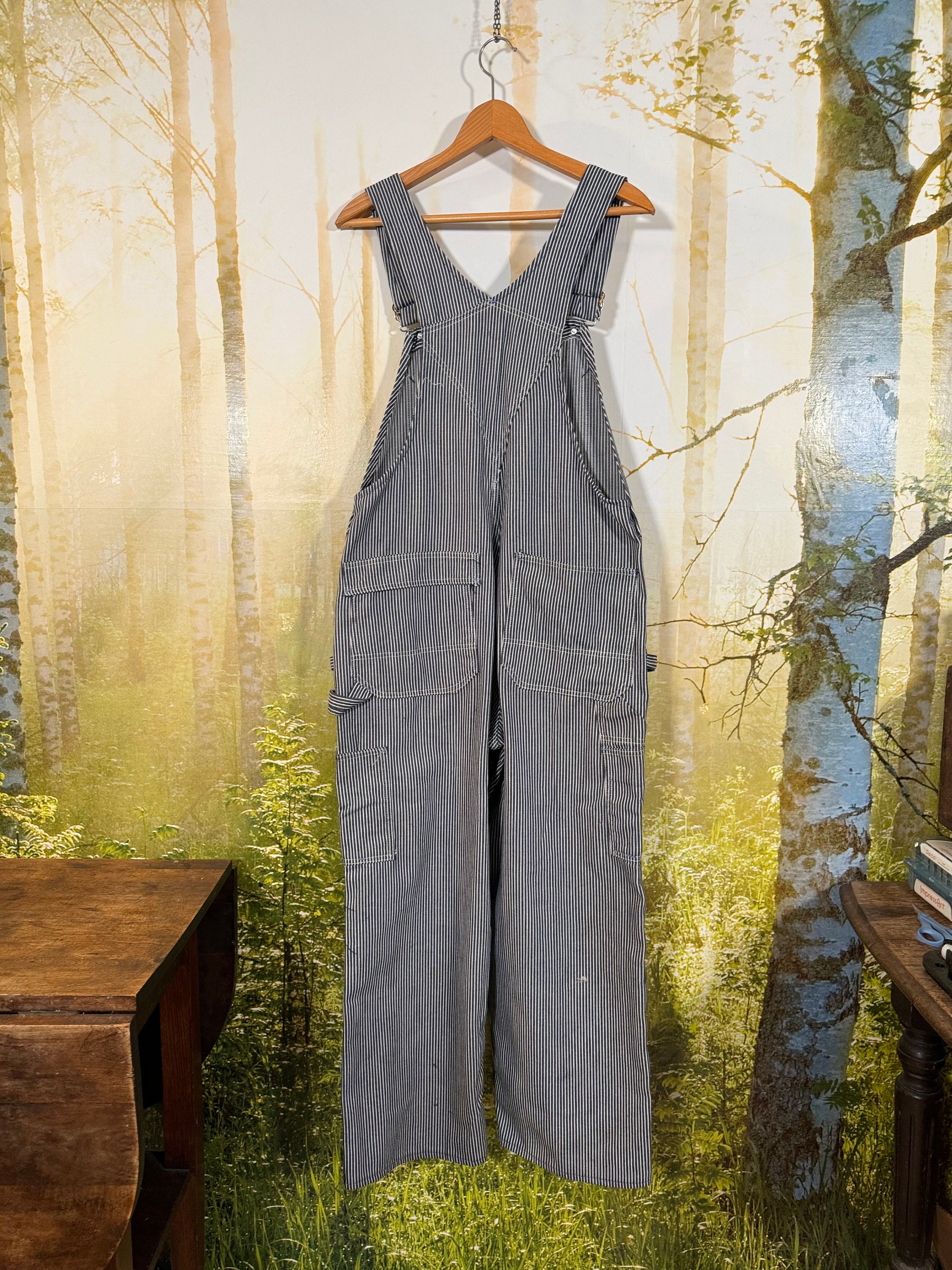 Vintage Distressed DATSUN Coveralls Overalls Jumpsuit Men