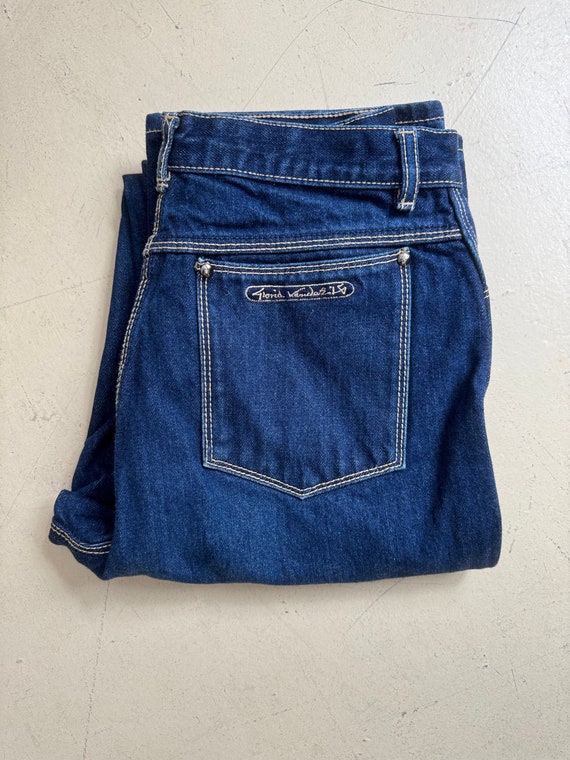 28x33, 70's Gloria Vanderbilt jeans, tagged size … - image 2