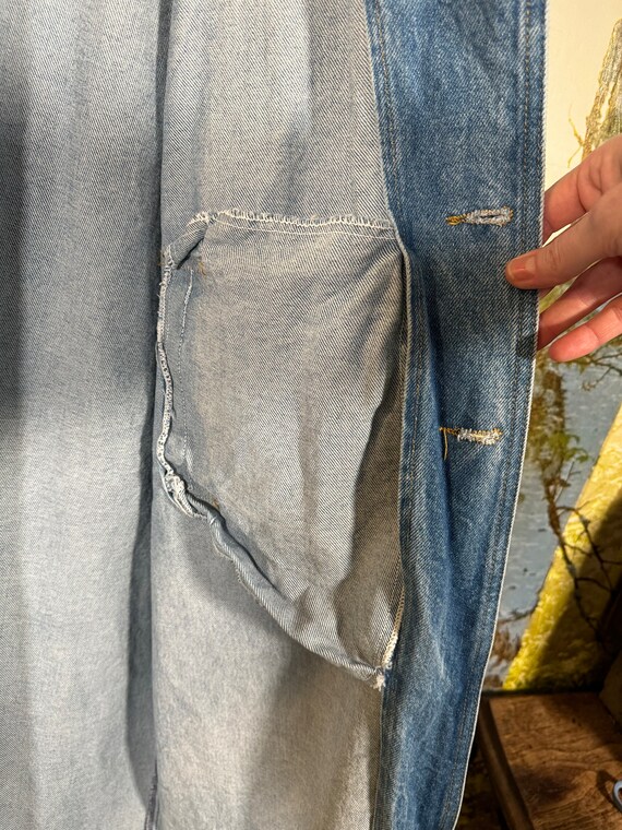 90's Sunbelt Oversized Denim Jacket, Medium wash,… - image 7