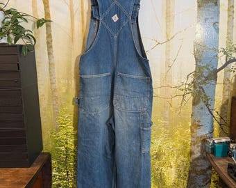 Vintage 1940s Pay Day Denim Overalls, Union Made Workwear - Etsy