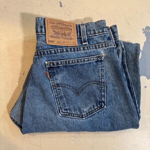 ヴィンテージ 1980 年代 Levis 560 オレンジタブ ルーズフィット 