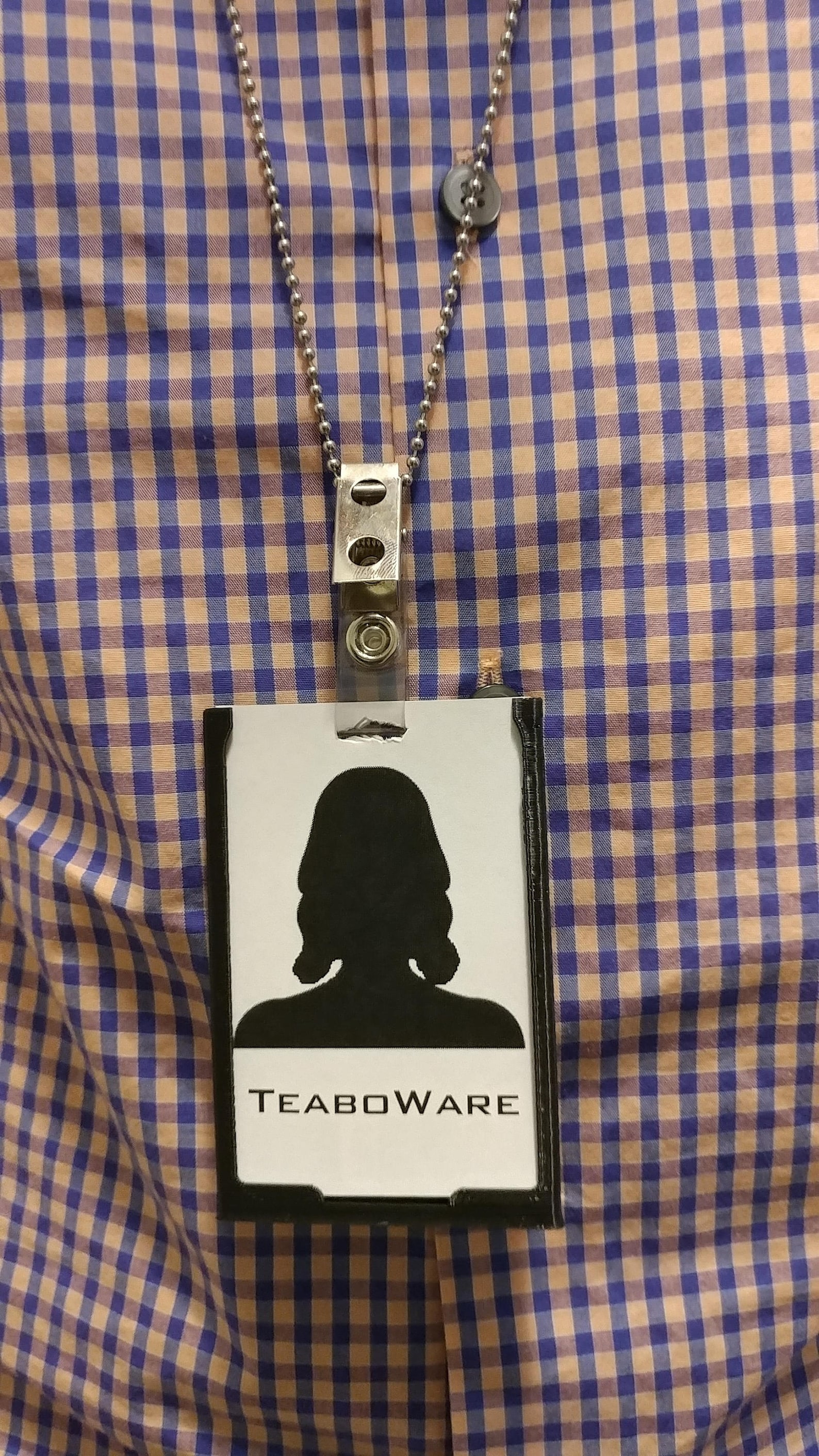 RSA Token Badge Holder Etsy