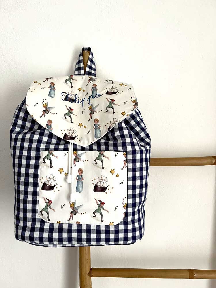 Zaino 3D Peter Rabbit Per Bambini, Con Orecchie, Per Scuola O Viaggio, Blu, Taglia Unica - 2