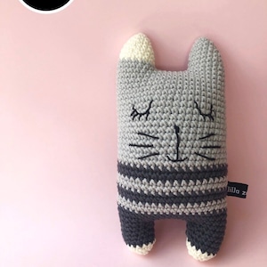 Crochet Pattern • Cleo The Curious Cat • Amigurumi Crochet doll