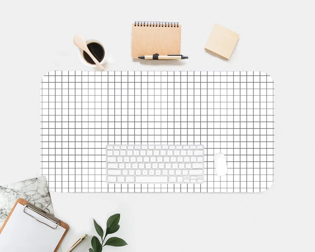 High Resolution Graph Mat Graph Paper Desk Mat, Workspace Decor, Non-slip Rubber Base - Etsy
