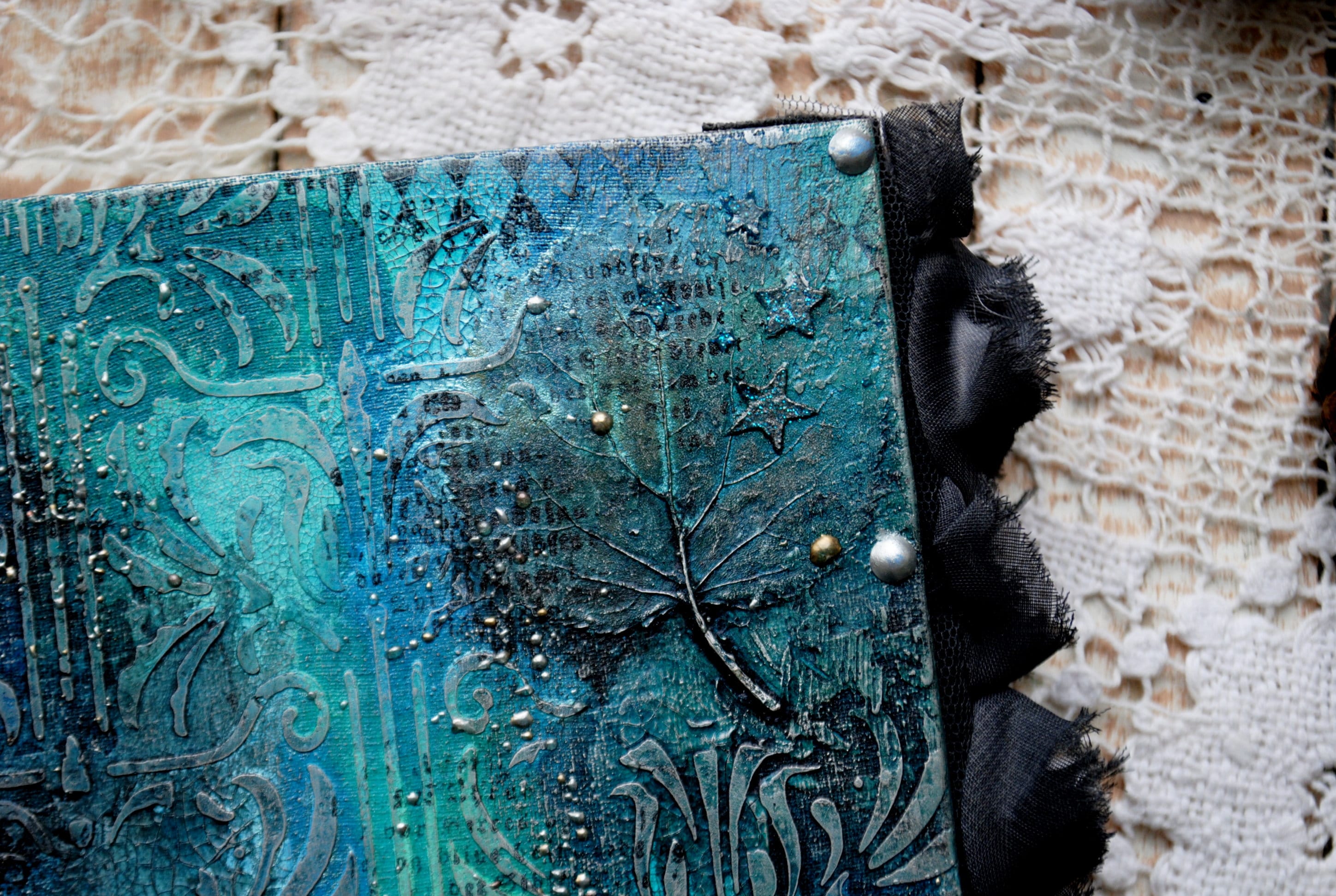 Personalized Gothic Journal A6 Botanical notebook Aged paper Etsy