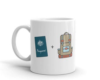 Coffee Mug Gift for Adventurous Travellers