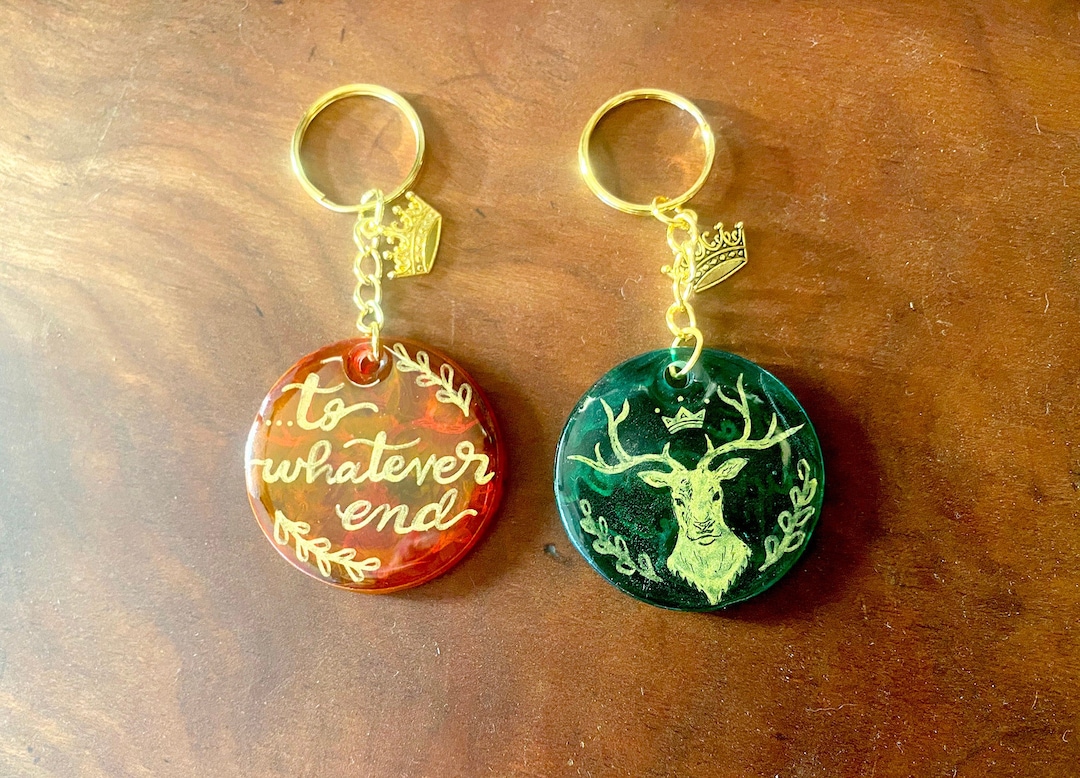 Throne of Glass Keychain Tog Keychain to Whatever End Etsy