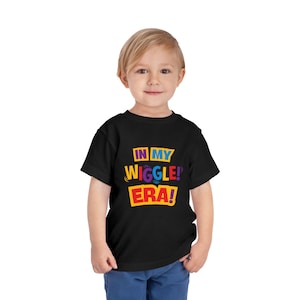 In My Wiggle! Era, Kids Wiggles! Shirt, Toddler Short Sleeve Tee, Wiggle Concert Shirt Kids, Mommy and Me Wiggles! Shirts