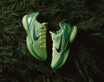 Kobe 6 Protro Grinch Green Apple For Sale- Sneaker for men, sneaker for women, best gift- BUNNY20