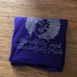 Handmade rhinestone t shirt ..from our beautifully and winderferfully made range