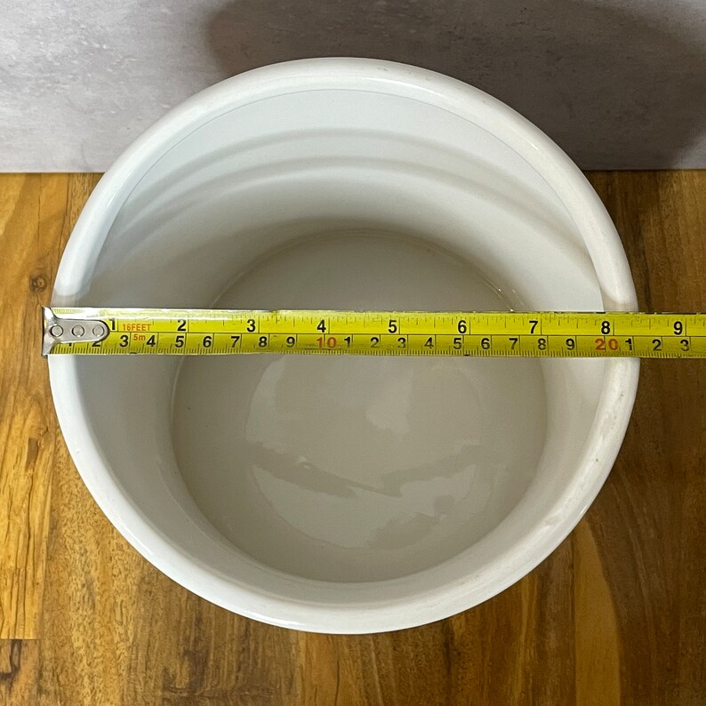 Dunelm Ceramic Poppy Bread Bin Canister Jar White With Red Etsy UK